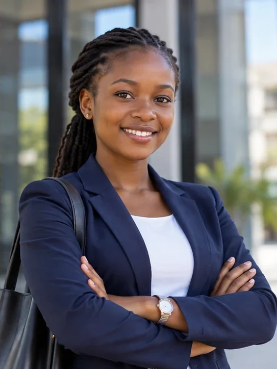 The graduate beginning a confident professional future